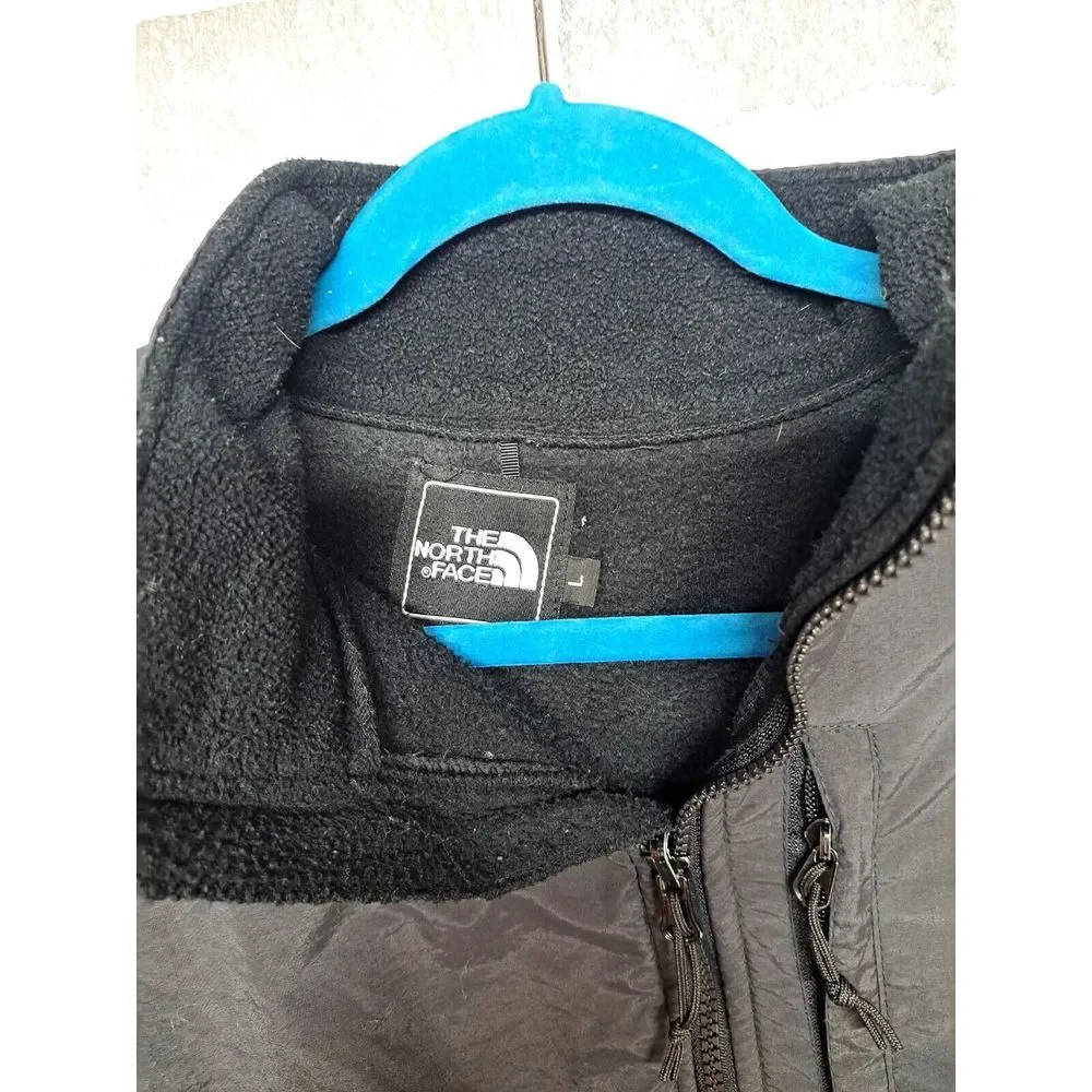 The North Face Fleece Full-Zip Jacket Size Large Black Polartec‎ Outdoor